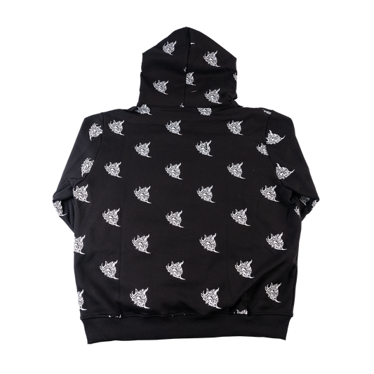 P.O.T. All Over Embroidery Hoodie