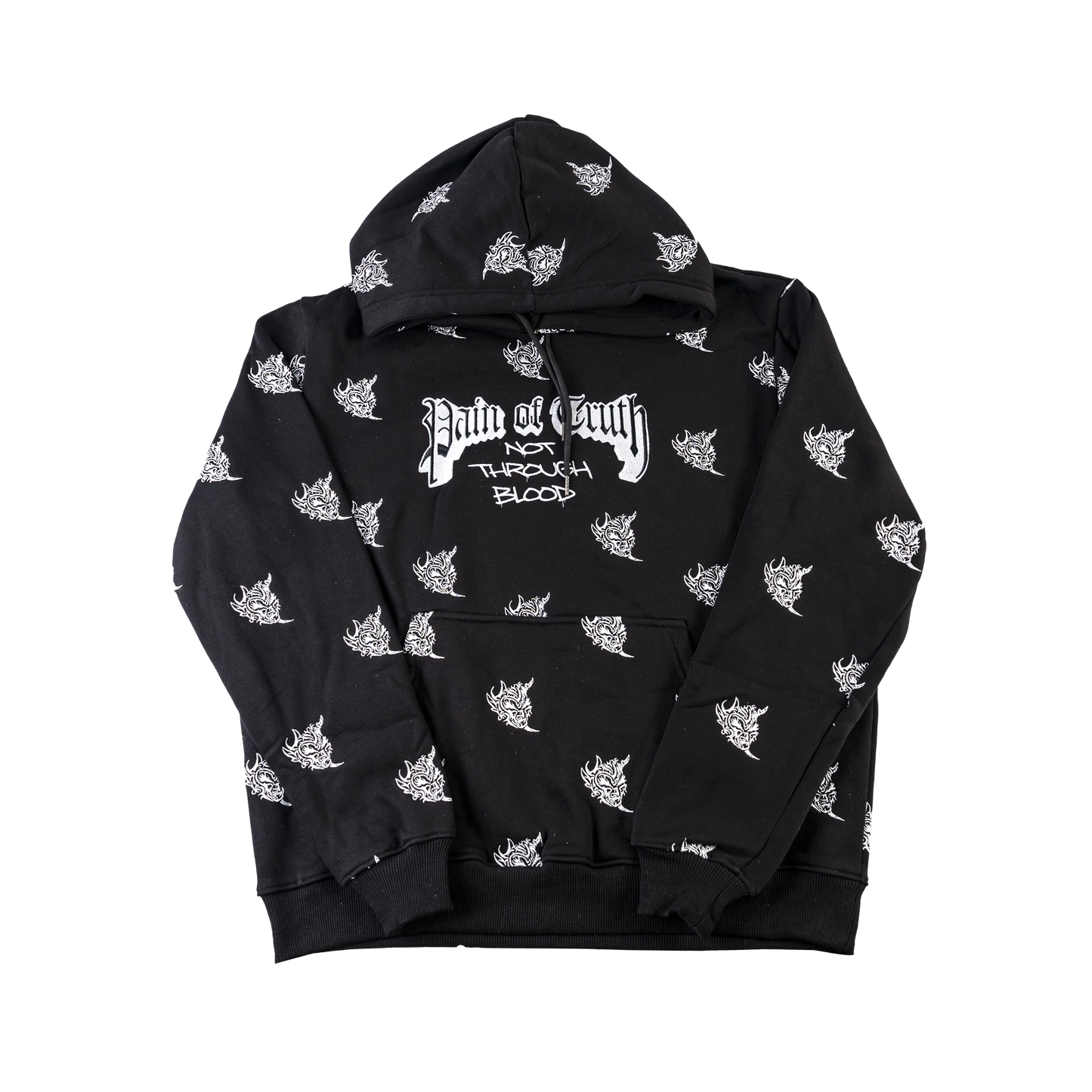 P.O.T. All Over Embroidery Hoodie