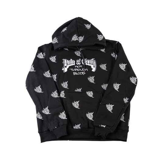 P.O.T. All Over Embroidery Hoodie