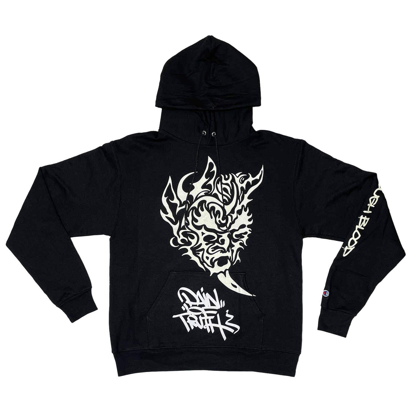 Graffiti Black Hoodie