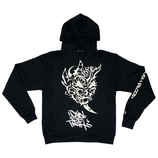Graffiti Black Hoodie