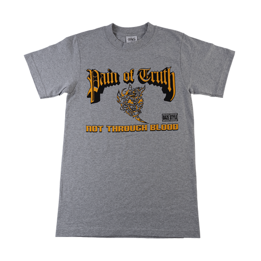 Not Through Blood Grey T-Shirt