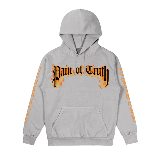 Watch You Burn Grey Hoodie