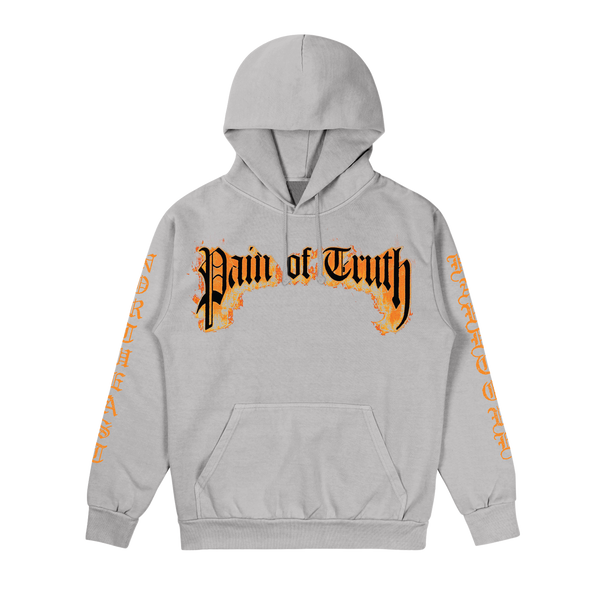 Watch You Burn Grey Hoodie