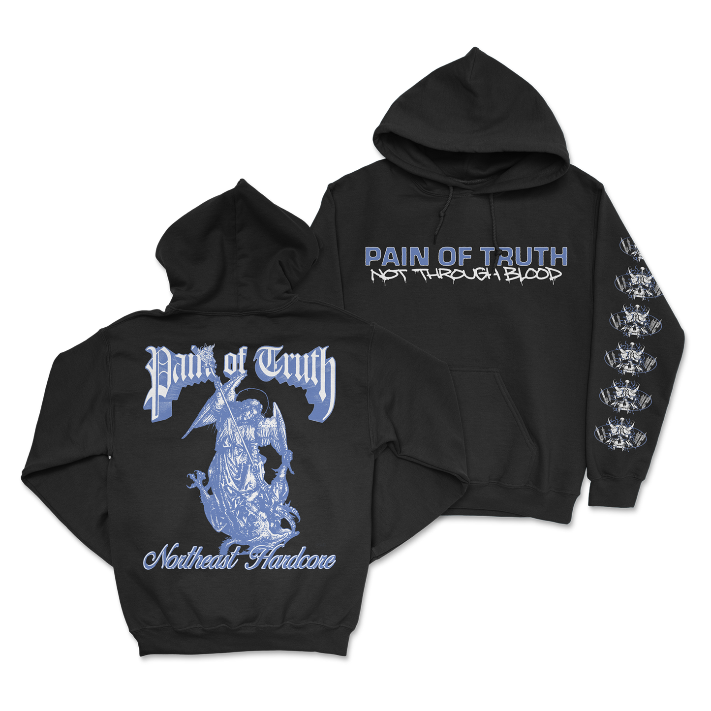 Not Through Blood Hoodie
